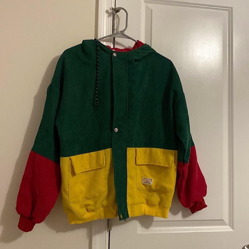 90s look jacket.